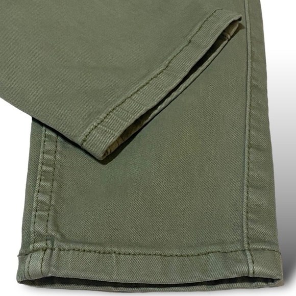 Calvin Klein Straight Skinny Contoured Jeans Size 2 Green High Rise Like… - Picture 7 of 15